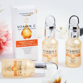 วิตามิน ซี เอจ ดีไฟอิ้ง เซรั่ม  เพิ่มความกระจ่างใสให้ผิวหน้า  VITAMIN C AGE DEFYING SERUM