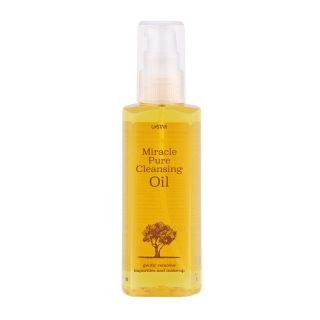 ออยล์ เช็ดเครื่องสำอางสูตรกันน้ำ Miracle Pure Cleansing Oil