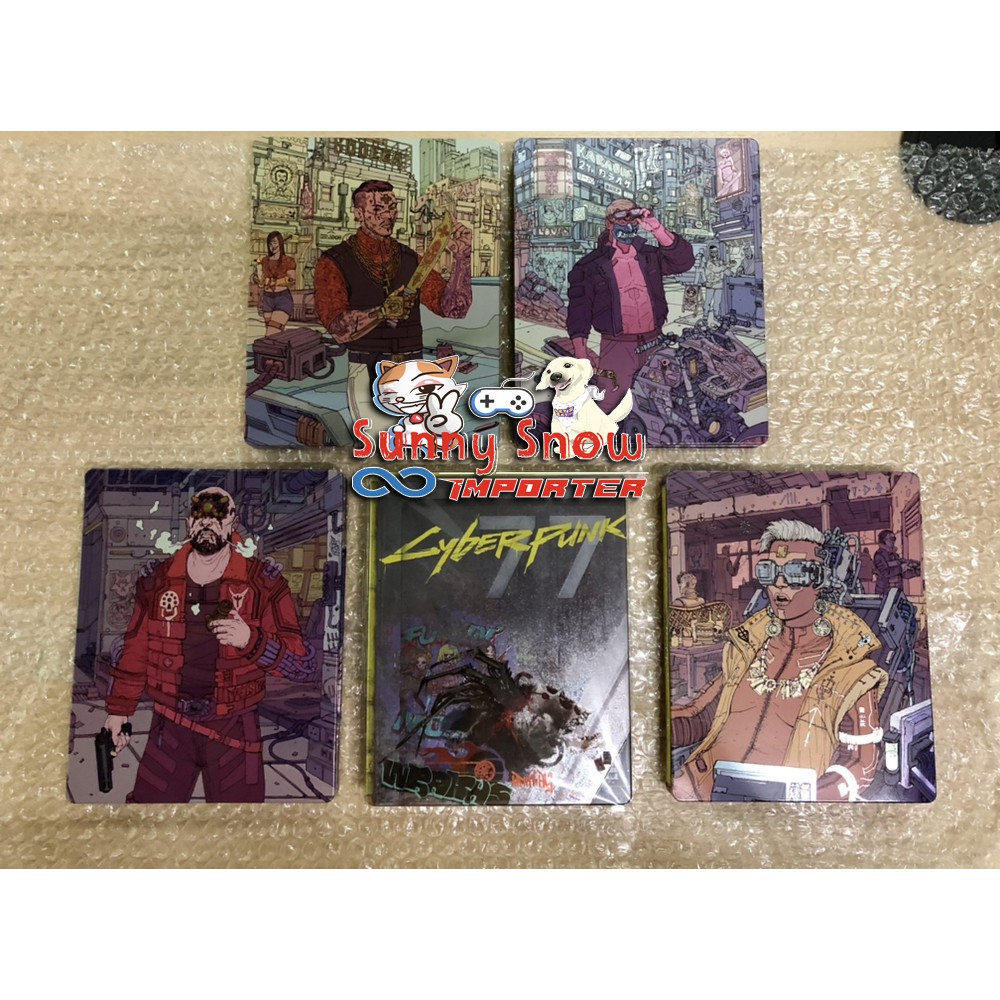 Cyberpunk 2077 Steelbook Limited Set