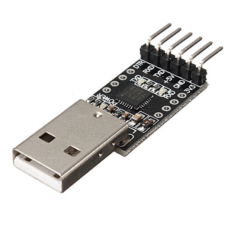 โมดูล 6 Pin USB 2.0 to TTL UART Module Serial Converter CP 2102 STM ...
