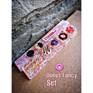 SET​ ปุ่ม​คีย์บอร์ด​เรซิ่น​ Donut​ Fancy 6ชิ้น