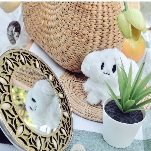 พร้อมส่ง ตุ๊กตา​ Baby Maltese Ju  ขนาด 10cm  ตุ๊กตา​เจอาร์ NU'EST​