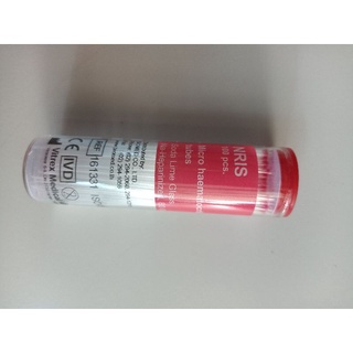 Vitrex BRIS {Red} 100 pcs. micro haematocrit tube