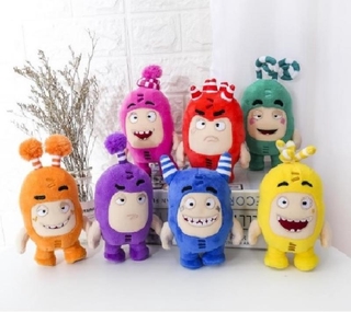 Oddbods ของเล่นตุ๊กตาน่ารัก Pogo Zee Jeff Fuse ของเล่นสำหรับเด็ก ของเล่น ตุ๊กตา ของขวัญ ตุ๊กตาใหญ่