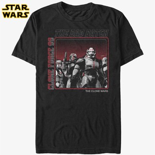 [COD]ใหม่ เสื้อยืดลําลอง แขนสั้น พิมพ์ลาย Star Wars the Clone Wars Bad Batch แฟชั่นฤดูร้อน สําหรับผู้ชาย 2022S-5XL