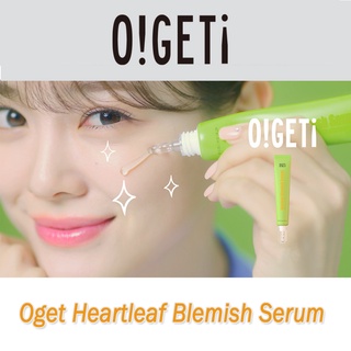 [สินค้าทางการ] Oget!Heartleaf Blemish Serum 30มล. / ครีมบํารุงผิวหน้า / ผลิตภัณฑ์ดูแลผิวเกาหลี