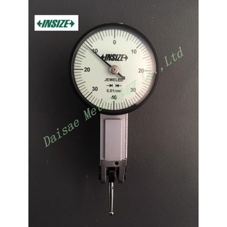 ไดอัลหางหนู INSIZE  ขนาด 0.8x0.01mm. รุ่น 2381-08 (Dial Test Indicators)