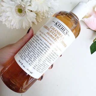 ส่งฟรี Kiehls Calendula Herbal-Extract Toner Alcohol-Free 500ml โทนเนอร์ AUG01