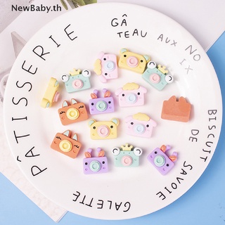 Newbaby โมเดลกล้องฟองอากาศ ขนาดเล็ก 1:12 สไตล์วินเทจ สําหรับตกแต่งบ้านตุ๊กตา DIY 5 ชิ้น