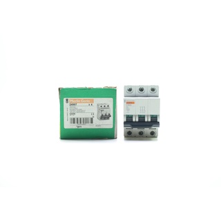 24997 C60H C4 MERLIN GERIN Schneider Electric Miniature Circuit Breaker MCB C60H 3P 4A MERLIN GERIN ใช้แทนรุ่น A9F84304