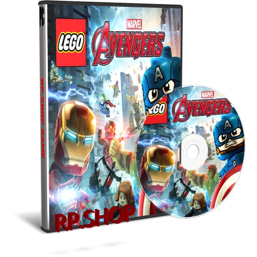 แผ่นเกมคอม PC - LEGO MARVEL's Avengers [4DVD + USB + ดาวน์โหลด]