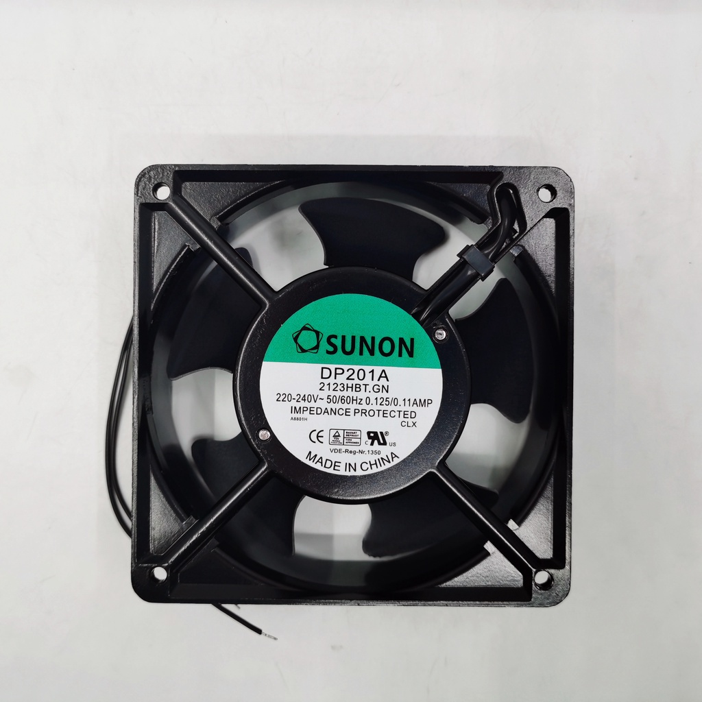 ใหม่ พร้อมส่ง พัดลมระบายความร้อน SUNON Jianzhun 12038 220V DP201A 2123HBT.GN