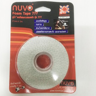 เทปโฟมกาวสองหน้า NUVO 3 เมตร รุ่น 777