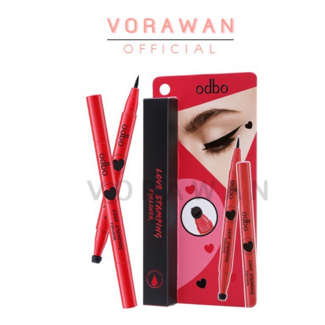 OD353 LOVE STAMPING EYELINER โอดีบีโอ เลิฟ แสตมปิ้ง อายไลเนอร์