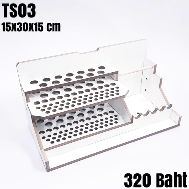 MINI STUDIO TS03 ชั้นวางอุปกรณ์ 67 รูหน้าตรง