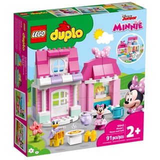 LEGO 10942 : Duplo Minnies House and Café บ้านและคาเฟ่ของ Minnie สีชมพู น่ารัก #LEGO DAD