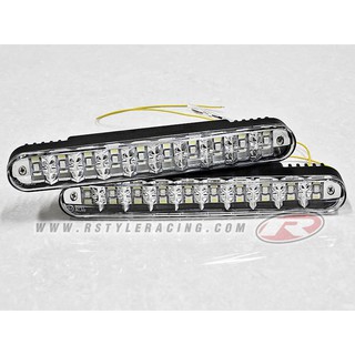 DAY TIME RUNNING LIGHT-10 LED (2 สีแบบมีไฟเลี้ยว)