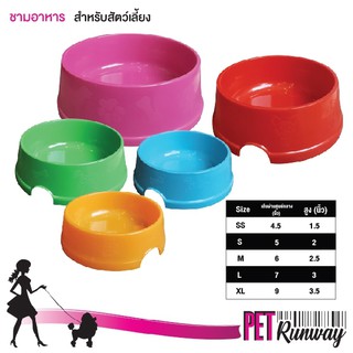 ชามข้าวหมา ชามข้าวสุนัข ชามข้าวแมว Doggy Style ชามข้าว ชามอาหาร สำหรับสัตว์เลี้ยง (แบบตัวเลือก)