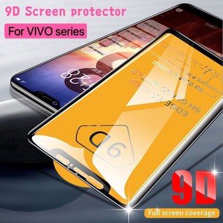 9D Screen Protector vivo Y30 Y50 Z1Pro S1 Pro V15 Pro V17 V19 V9 V11 Y17 Y15 Y12 Y11 Y12i Y9S Y91 Y95 Y93 Y91C Y85 Y83 Y81 V5 Y75 V7 Y67 Y71 ป้องกันหน้าจอ vivo Tempered glass Screen Protector vivo Y91