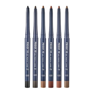 มี 4 สีให้เลือกค่ะ Etude House Proof 10 Gel Waterproof Pencil Liner _Gummy Shop