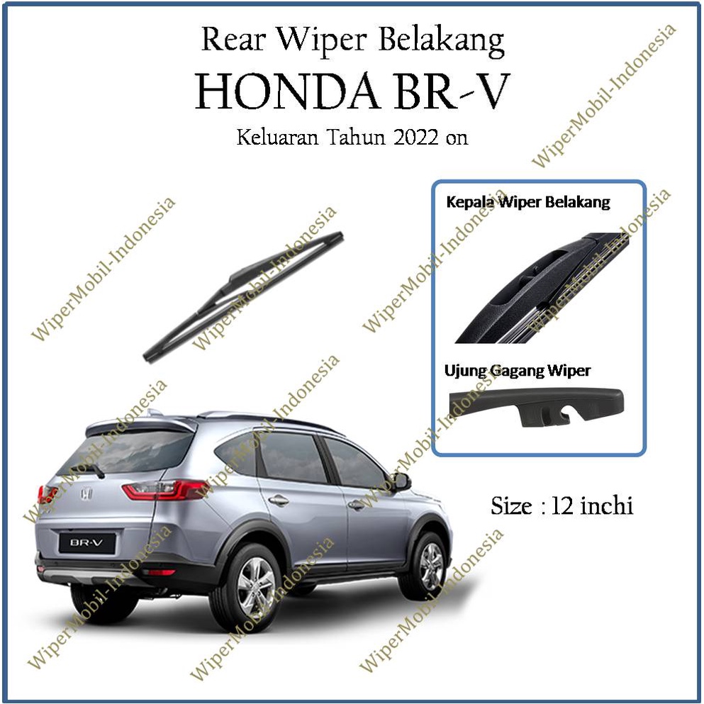 ที่ปัดน้ําฝนด้านหลังสําหรับ Honda BRV BR V BR-V 2022 2023 2024 2025