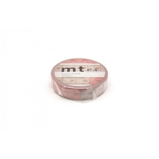 mt masking tape sewing measure (MTEX1P201) / เทปตกแต่งวาชิ ลาย sewing measure แบรนด์ mt masking tape ประเทศญี่ปุ่น