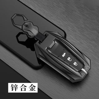 เหมาะสำหรับ Toyota Corolla key case Camry Lei Ling chr หัวเข็มขัด Rongfang rv4 shell Asian dragon car key case 21 [สร้าง