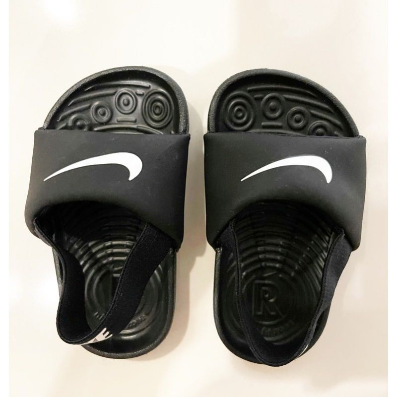 รองเท้าแตะเด็ก NIKE KAWA SLIDE SE JDI (TD) เด็กรองเท้าแตะเด็กชายและเด็กหญิง size uk3.5