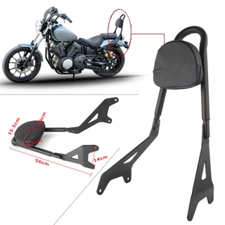 XVS950 XV950 Motorcycle Sissy Bar Seat Passenger Backrest Rack For Yamaha Bolt XV XVS 950 R-Spec 2014 2015 2016 2017 Bla