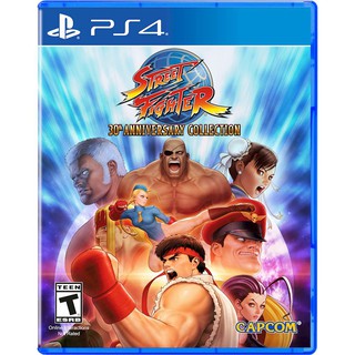 Street Fighter 30th Anniversary Collection PS4 (Z3)