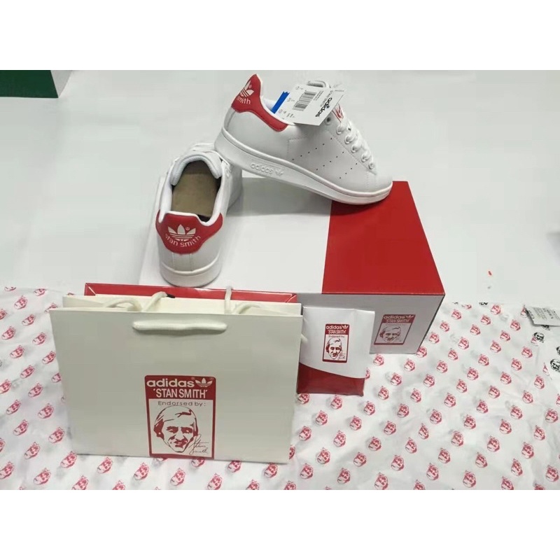 ! พร้อมส่ง! มีเก็บเงินปลายทาง รองเท้าผ้าใบอาดิดาส สแตนสมิธ(add-Stan-smith งานHi end)มีไซด์หญิงและชาย36ถึงเบอร์ 45