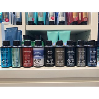 Bath &amp; Body Works รุ่น Mens Collection Body Spray และ Shower gel กลิ่น Noir ,Coast , Midnight , Smoked Old Fashioned ,