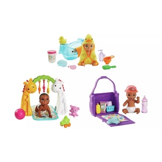 Barbie Babysitter Skipper Babies Assortment อุปกรณ์เสริมเบบี้สำหรับเล่นกับตุ๊กตาบาร์บี้ ของแท้