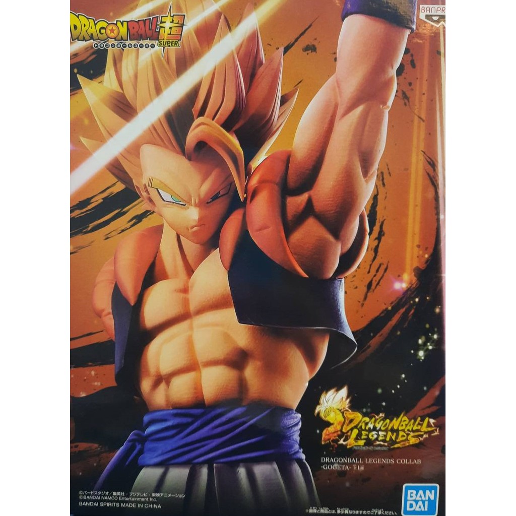 [ มือสอง งานแท้ ญี่ปุ่น ] Banpresto Figure - Dragon Ball Legend Collab Gogeta Lot JP ฟิกเกอร์ โมเดล ดราก้อนบอล โกจิต้า