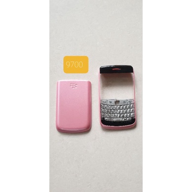 เคส Blackberry 9700 สีชมพู bb metallic