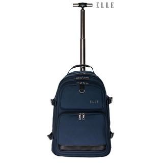 ELLE Travel Bags Series. 100% Recycled Nylon Mipan Regan Backpack Trolley.  Lightweight &amp; Durable, Carry-On, Cabin Size