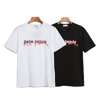 [S-5XL]เสื้อยืดแขนสั้น ผ้าฝ้าย พิมพ์ลายตัวอักษร Death Punk ทรงหลวม ขนาดใหญ่ สําหรับผู้ชาย และผู้หญิง