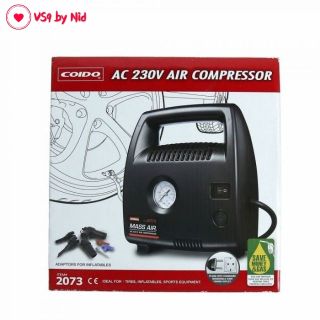 ปั๊มเติมลมยางล้อรถยนต์ฉุกเฉิน แบบอเนกประสงค์ COIDO 230V AC Voltage Input Air Compressor ราคาพิเศษ