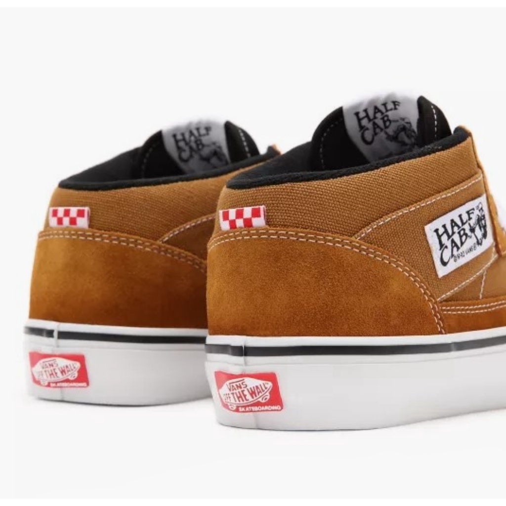 vans half cab pro brown