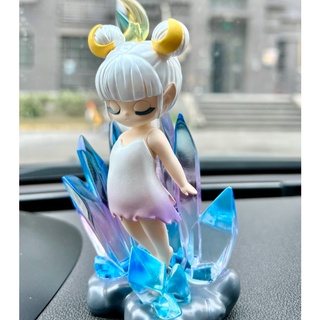 【ของแท้】ชุดกล่องสุ่ม ตุ๊กตาฟิกเกอร์ Sleep Sky Elves Series 8 แบบ สําหรับตกแต่ง 52TOYS