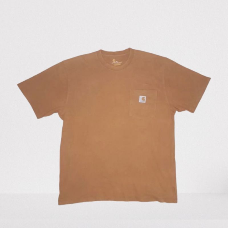 เสื้อยืด Carhartt Pocket K87 (สีน้ําตาล)