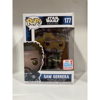 Funko Pop Saw Gerrera Star Wars Rogue One NYCC Exclusive 177