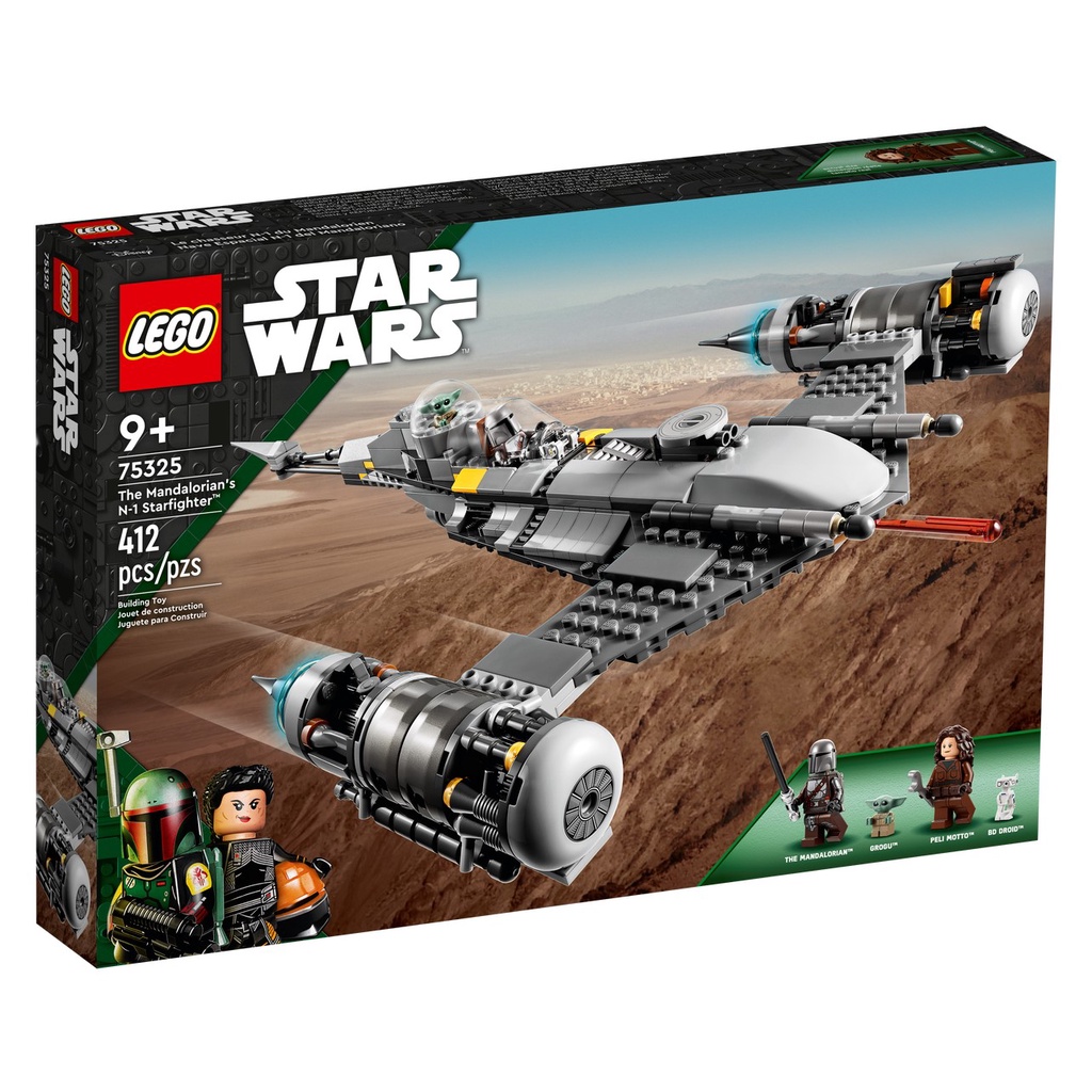 LEGO Star Wars The Mandalorian's N-1 Starfighter 75325