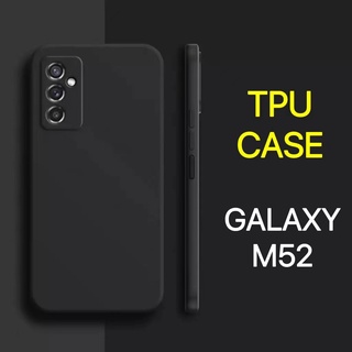 TPU CASE Samsung galaxy M52 เคสซิลิโคน เคสนิ่ม สวยและบางมาก เคสสีดํา [ ส่งจากไทย ] Samsung M52