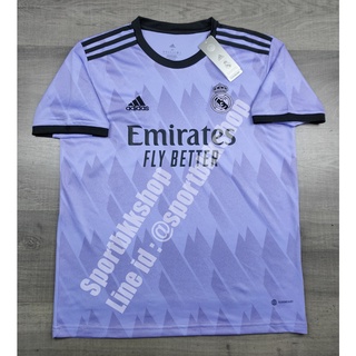 เสื้อฟุตบอล รีล มาดริด Away เยือน 2022/23