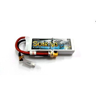 แบตลิโพ Gens ace Soaring 11.1V 3S 2200mAh 30C ชั้ว XT60 ร้าน…