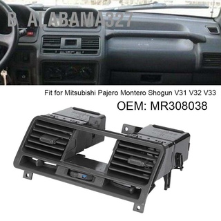 Alabama327 แผงช่องแอร์รถยนต์ สําหรับ Mitsubishi Pajero Montero Shogun V31 V32 V33 Mr308038