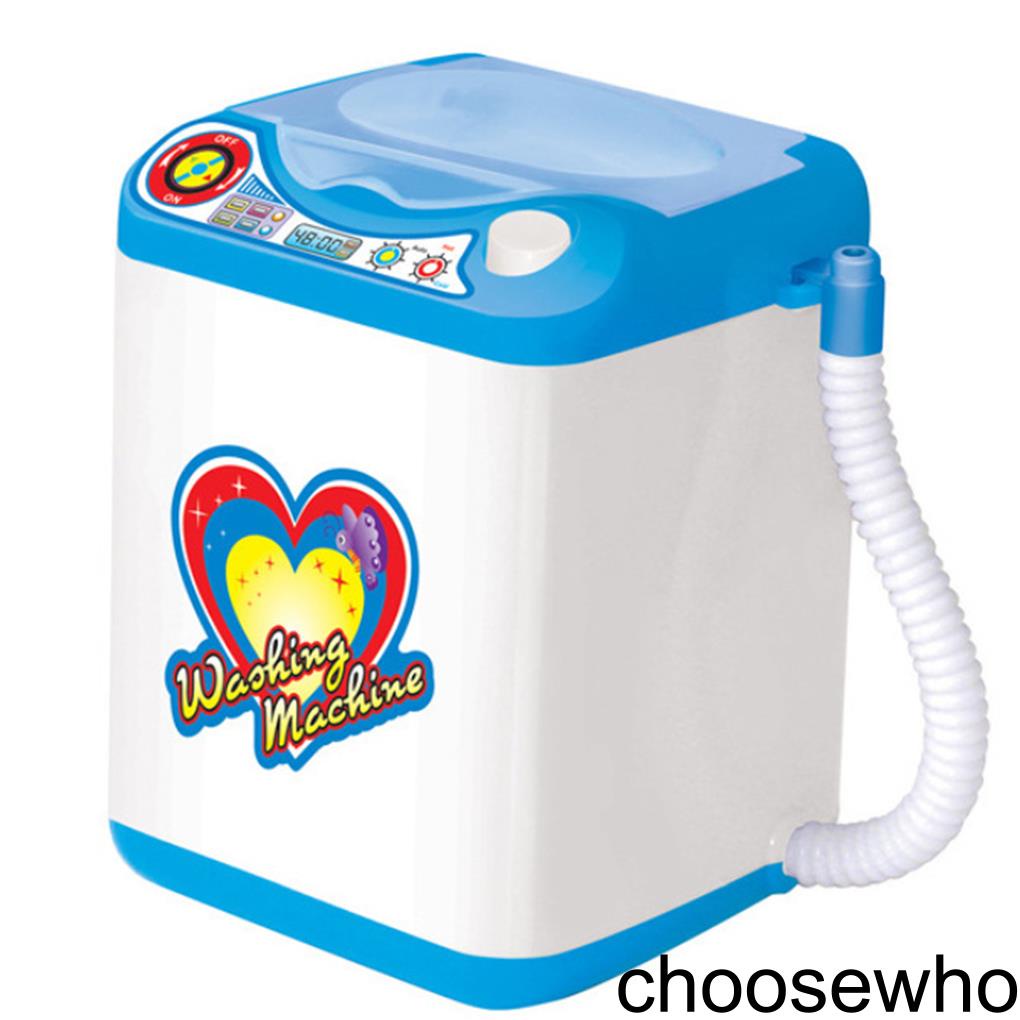 [CHOO] Mini Automatic Washing Machine Toys Children Furniture Toys Makeup Brush Cleaner Random Pattern