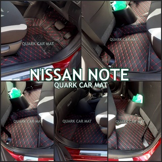 (🔥ฟรีแถม3) พรม6D NISSAN NOTE นิสสัน โน๊ต เต็มภายใน ตรงรุ่น รุ่นหนา ของแท้ ติดตั้งง่าย