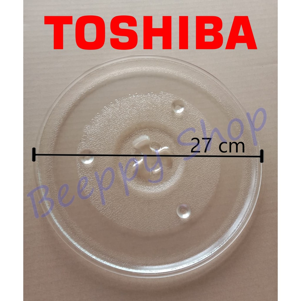 จานไมโครเวฟ จานรองไมโครเวฟ Toshiba โตชิบ้า 23 ลิตร รุ่น  ER-SS23 ER-SGS23 MW2-MM24PC MW2-AG24PC ของแ